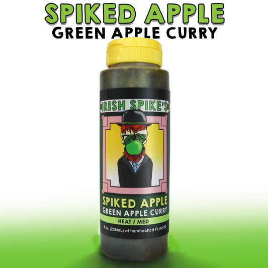 APL: SPIKED APPLE - Green Apple Curry Hot Sauce - medium