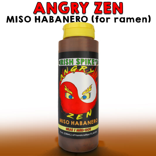 AZE: ANGRY ZEN - MISO HABANERO (for ramen) - med-hot