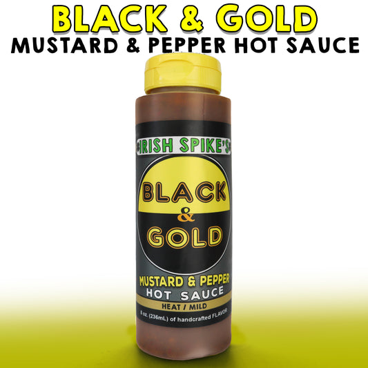 BLG: BLACK & GOLD - Mustard & Black Pepper - mild