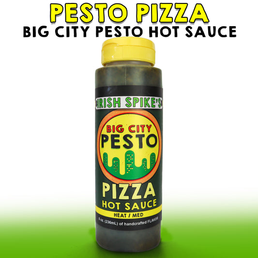 BPE: PESTO PIZZA HOT SAUCE - medium