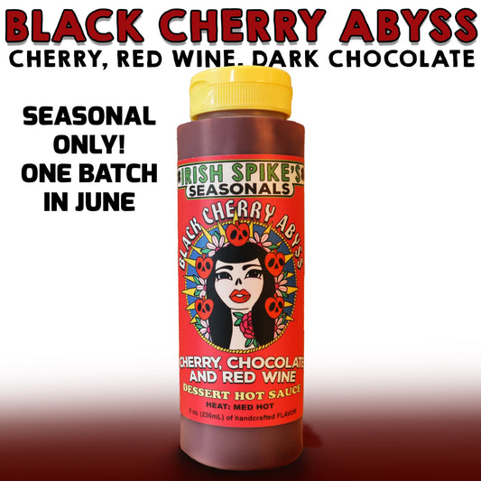 CHE: BLACK CHERRY ABYSS - Black Cherry, Red Wine & Dark Chocolate - med-hot