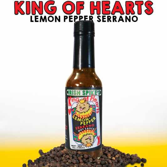 KNG5: KING OF HEARTS - Lemon Pepper Serrano - mild-med