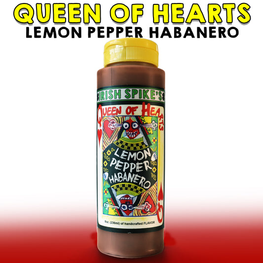 LEM8: QUEEN OF HEARTS - Lemon Pepper Habanero - med-hot