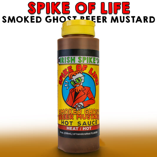 LIF: SPIKE OF LIFE - Smoked Ghost Beeer Mustard - hot