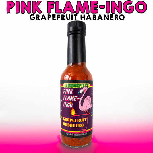 PFL: PINK FLAME-INGO Grapefruit Habanero - med-hot