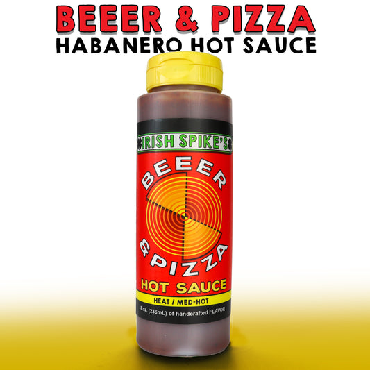 PIZ8: BEER AND PIZZA HOT SAUCE - med-hot