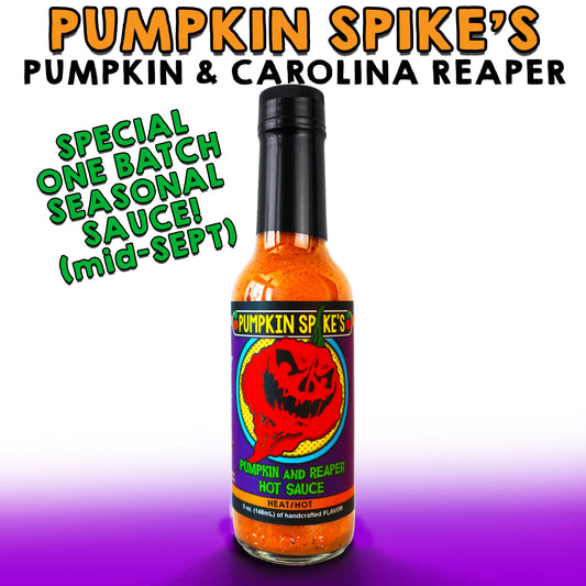 PUMPKIN SPIKE'S - Pumpkin & Carolina Reaper - hot