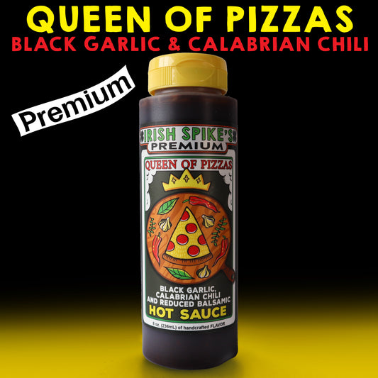 QPZ8: QUEEN OF PIZZAS - Black Garlic, Calabrian Chili & Balsamic