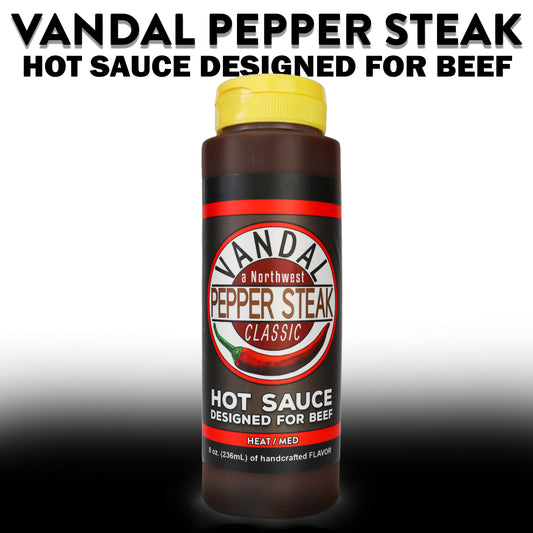 VSK: VANDAL PEPPER STEAK Hot Sauce - medium